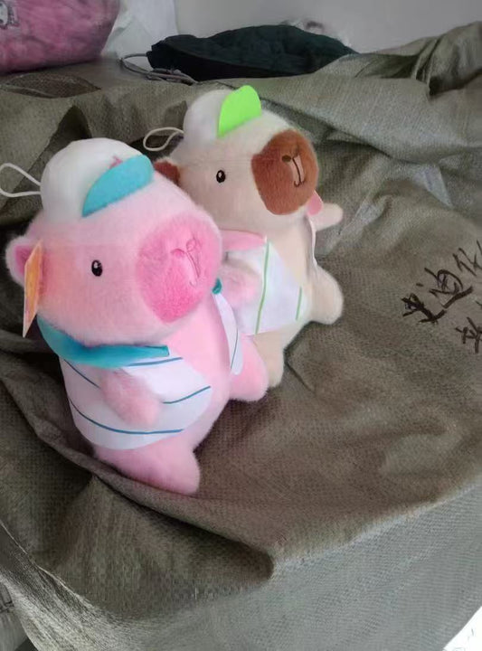 Vest capybara plush