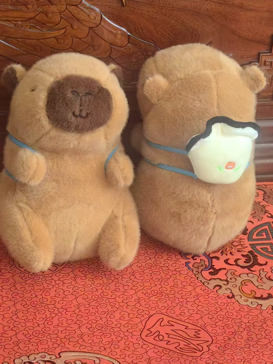 Oyster capybara plush