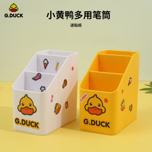 Yellow Duck 818 three-compartment DTY pen holder