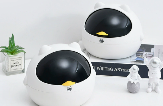 Songtai Cat Desktop Trash Can