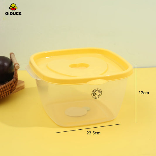 Little Yellow Duck 317 Square Fresh-keeping Box