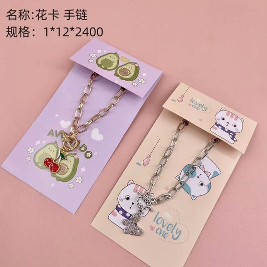 Flower Card Bracelet