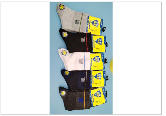 Men's medium-net socks