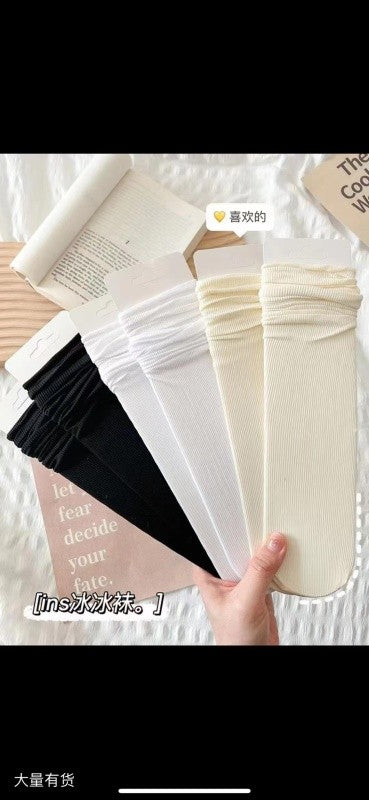 Ice silk stockings