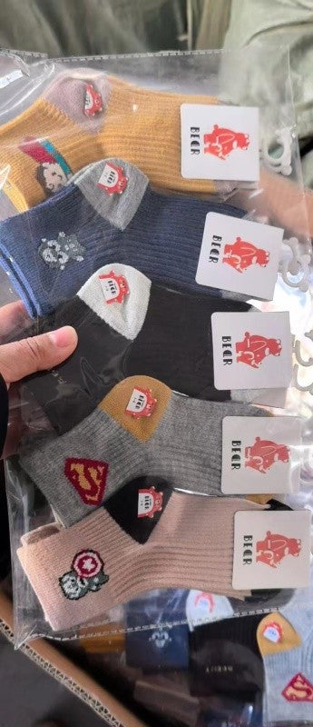 Children's cotton socks