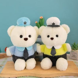 Plush Police Bear