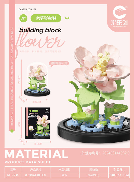 7234 The Legend of Furong - Building Blocks with Dust Cover