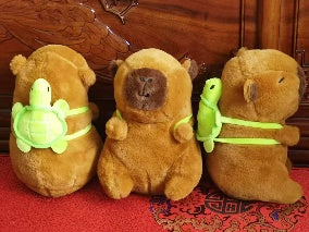 Plush turtle capybara