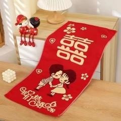 red towel