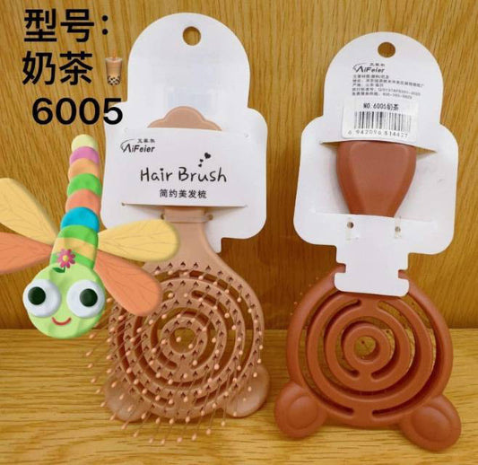 6005 Milk Tea Color Cushion Comb