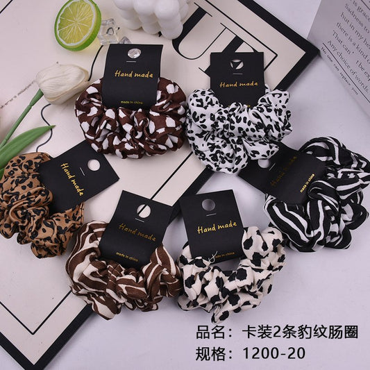 Card Pack 2 Leopard Intestinal Circles