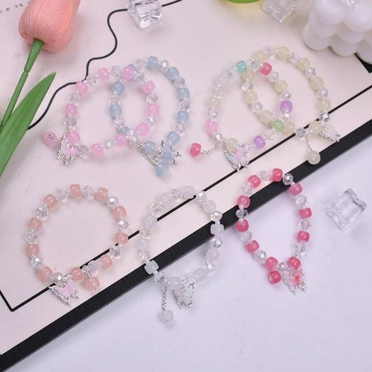 Crystal Color Butterfly Bracelet