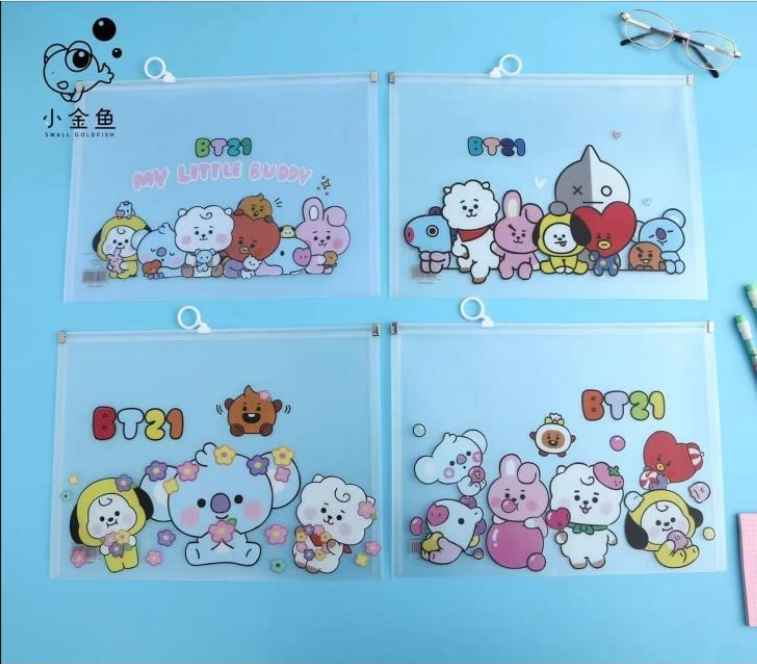 6548 small goldfish A4 drawstring bag +