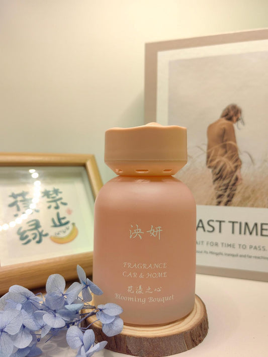 150ML Yangyan Elegant Rhyme Car and Home Dual - Use Aromatherapy - Flower - like Heart
