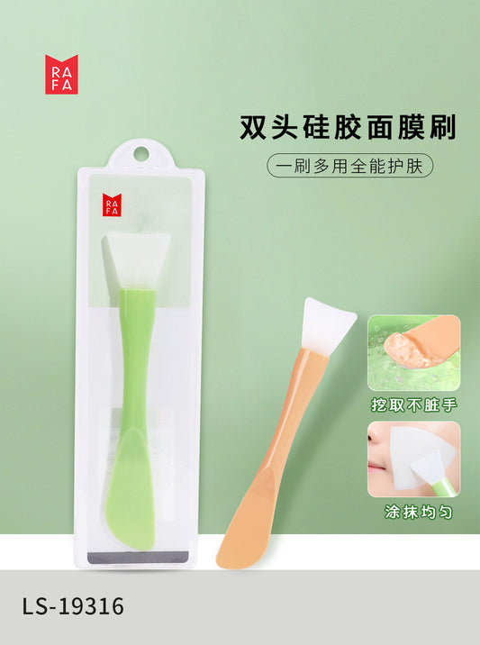 LS-19316 Raffa Double-headed Silicone Mask Brush