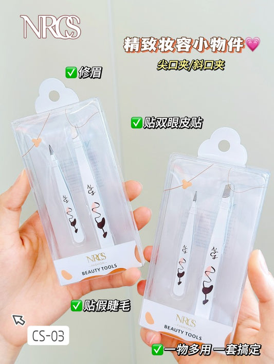CS-03 NRCS Miraochu Light Facial Beauty Eyebrow Shaper Set (2-piece set)