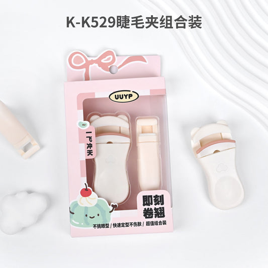 K-K529 Eyelash Curler Combo Pack