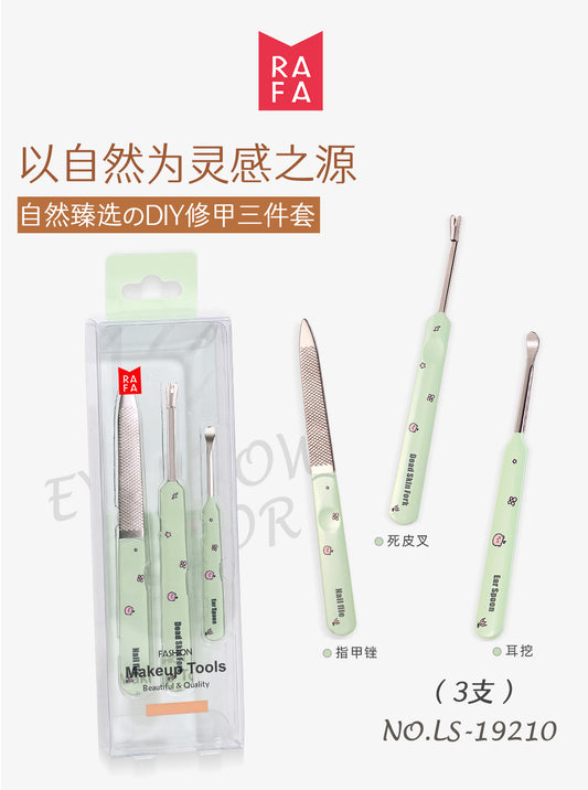 LS-19210 Natural Selection 3D Proofing Manicure Three-piece Set