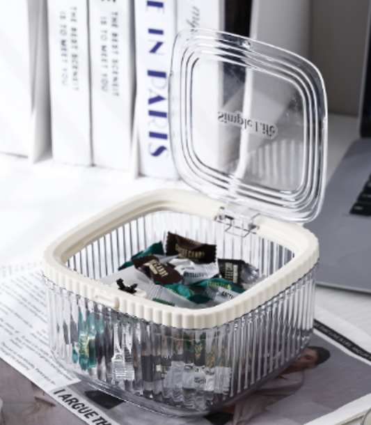 MSE-2627 Desktop Pop-up Lid Storage Bucket