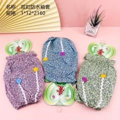 Double-button waterproof sleeve