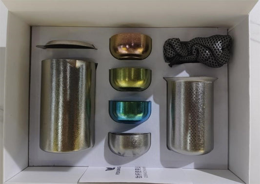 FX-345 pure titanium 8 piece set (color)