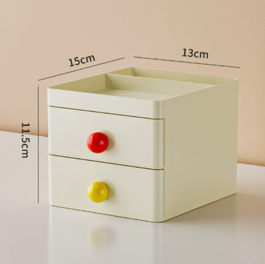 Double - layer pen holder storage box dopamine