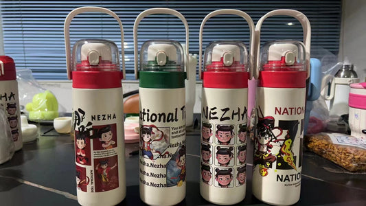 Naohai Nezha handle thermos 550ml