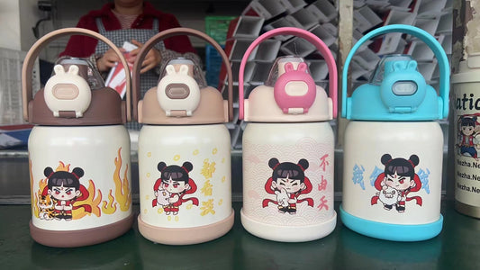 BWB6125 Nao Hai Nezha 8 Milk Tea Bucket 550ml