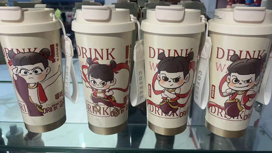 BWB6124 haunghai which zha double drink coffee cup 2-550ml