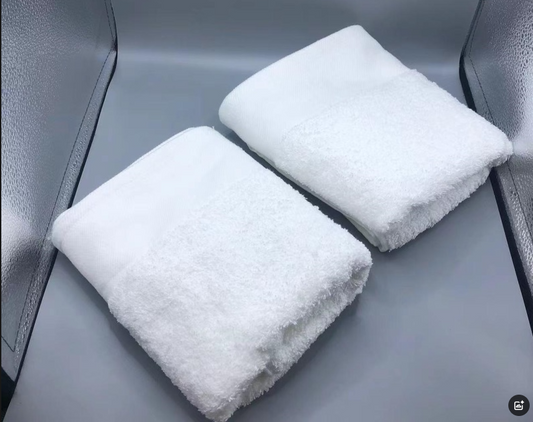 White forged towel 150 grams