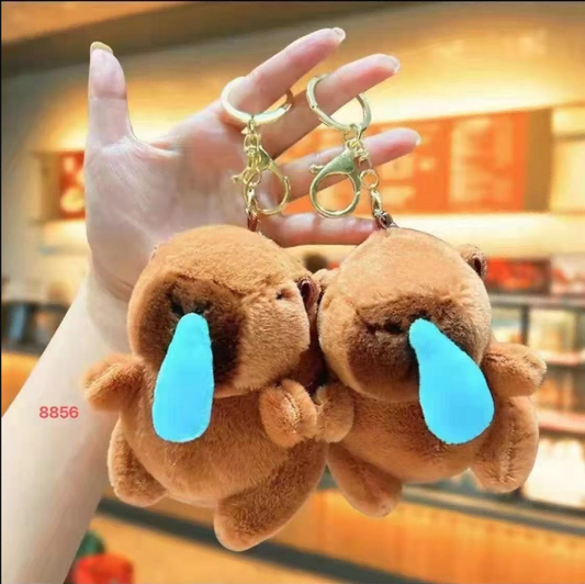 Pull Nose Mucus Card Fur Plush Pendant