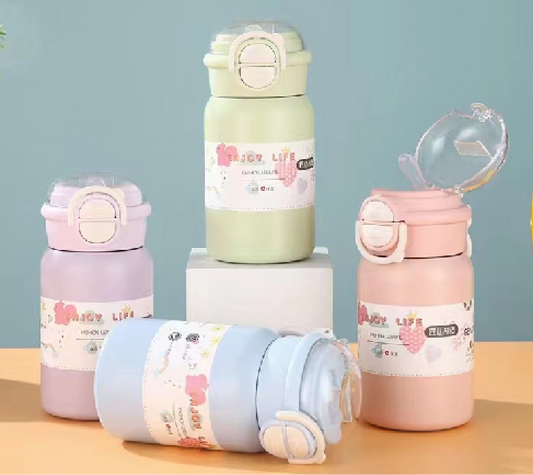 YHSQ2413 Double - Lid Vacuum Flask 400ml 