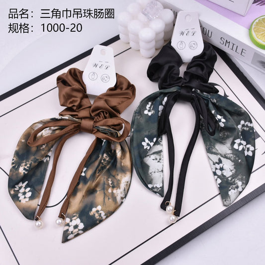 triangle towel hanging beads intestinal ring