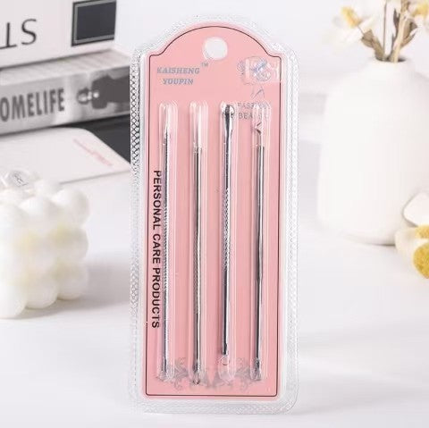 K-50412 acne needle 4-piece set double bubble