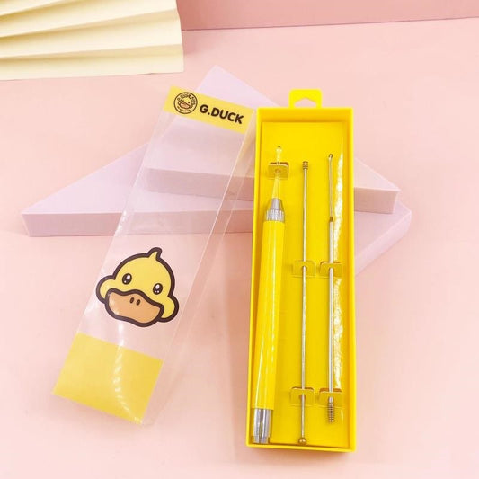 Little yellow duck ear scoop 1