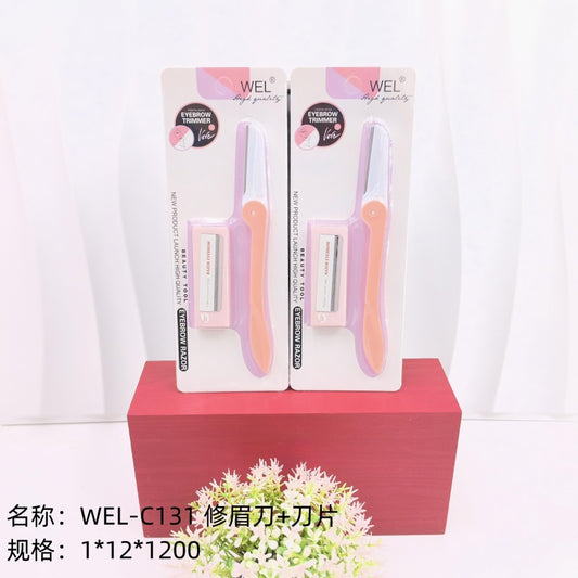 WEL-C131 Eyebrow Razor + Blades