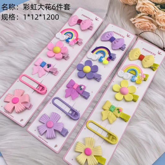 Rainbow Big Flower 6-piece Set