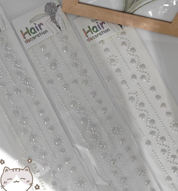 HE01 compile and distribute rhinestone stickers – mingwang