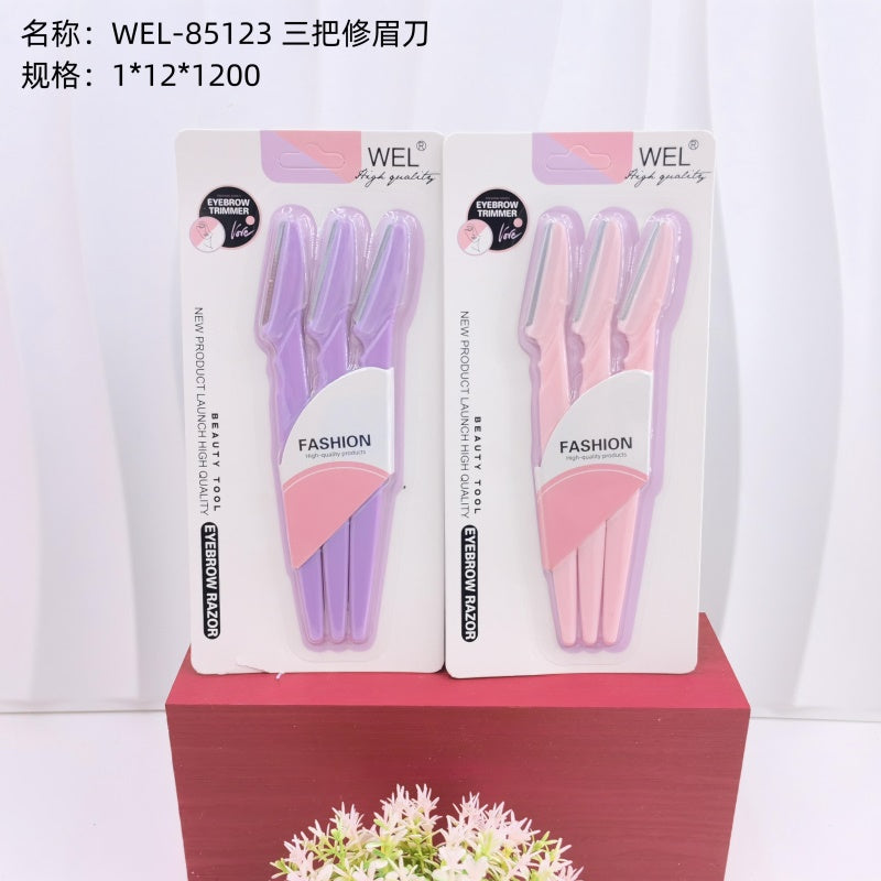 WEL-85123 three eyebrow razors