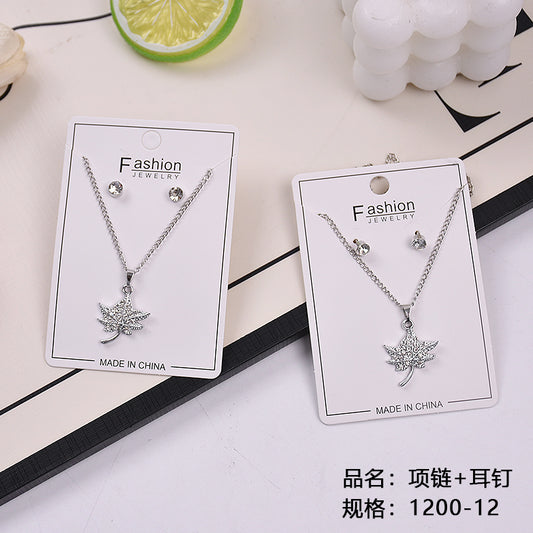 Necklace + Earrings
