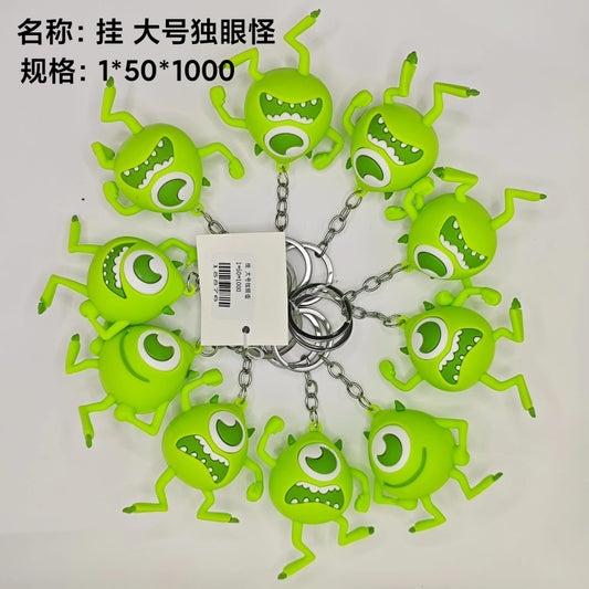 Hang up the big-sized one-eyed monster
