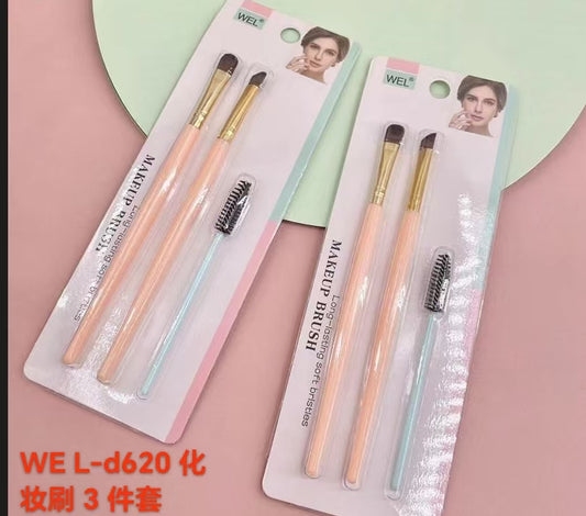 WEL-d620//004 3-piece makeup brush set