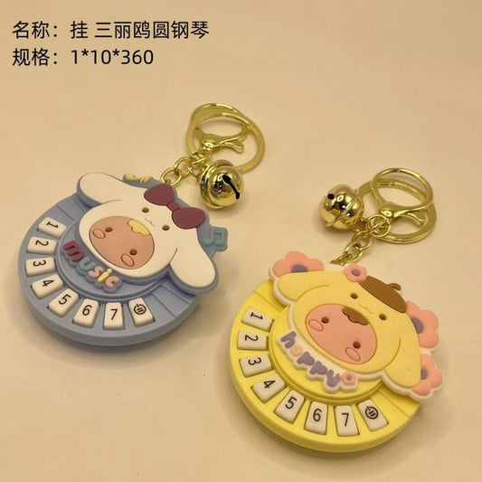 Hang Sanrio round piano