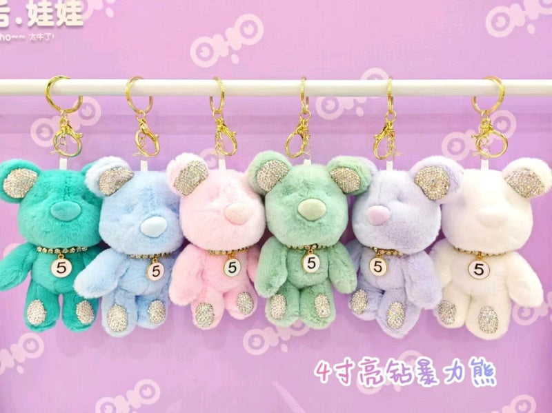 4-inch bright diamond violent bear