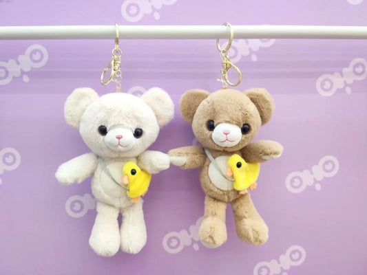 4-inch small backpack bear G044