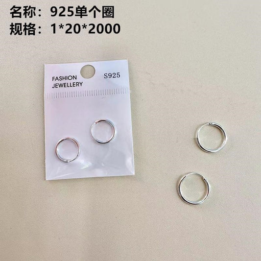 925 single circle