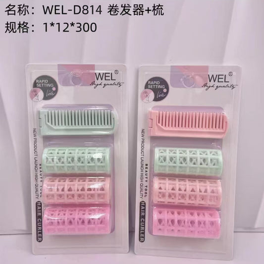 WEL-D814 Curling Iron + Comb